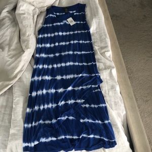 Tiedye Blue/White Dress
